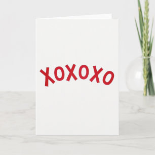 Heartfelt Xoxoxo Card