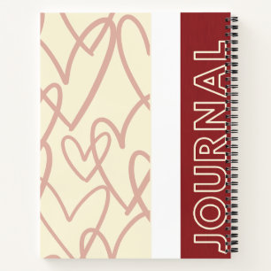 Heartflow Journal – Romantic Minimalist Notebook