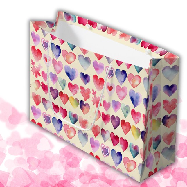 Heartful Valentine's Large Gift Bag (Creator Uploaded)