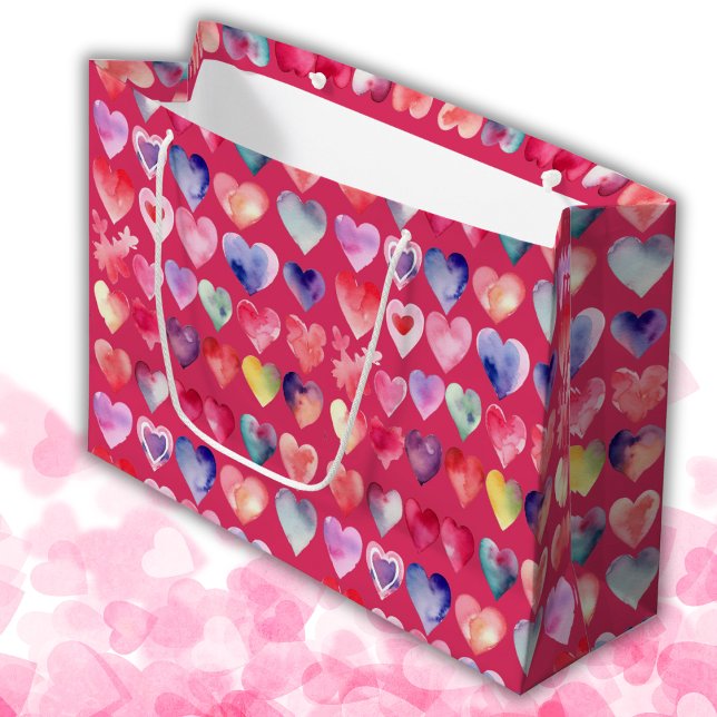 Heartful Valentine's Large Gift Bag (Creator Uploaded)