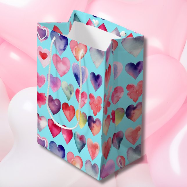 Heartful Valentine's Medium Gift Bag (Creator Uploaded)