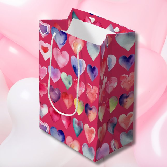 Heartful Valentine's Medium Gift Bag (Creator Uploaded)