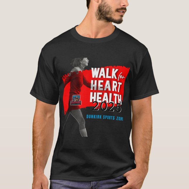 HeartHero Tee: For Heroes, Survivors, & Supporters T-Shirt (Front)