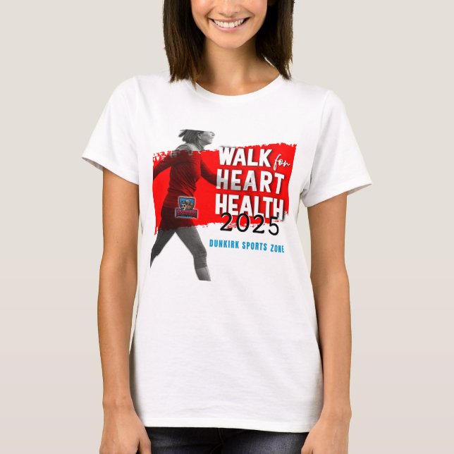 HeartHero Tee: For Heroes, Survivors & Supporters T-Shirt (Front)