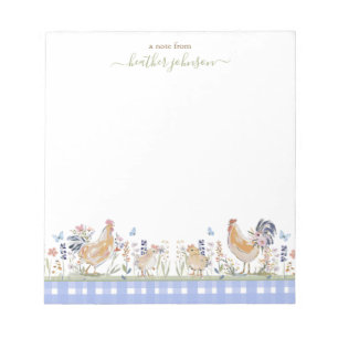 Hearthlight Notes Spring Soft Meadow Gingham