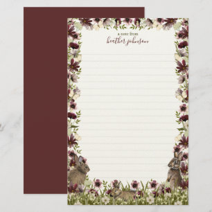 Hearthlight Notes Spring Soft Meadow Wildflower Stationery