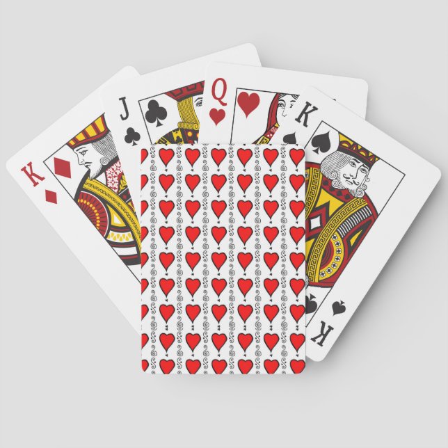 hearths pattern collection playing cards (Back)