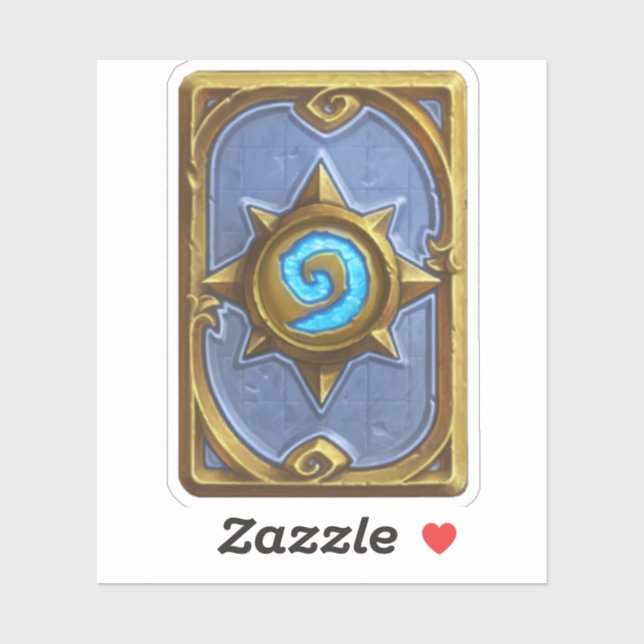 Hearthstone Card Back Sticker (Sheet)