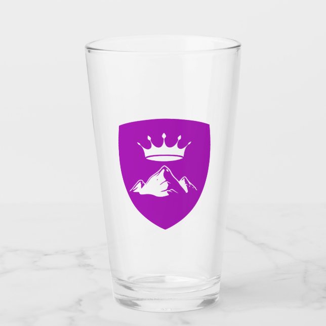 Hearthstone Flag - Glass Tumbler (Front)