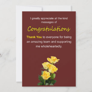 Heartiest Congratulations Invitation