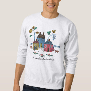 Heartland Cosy Americana Vintage Country Style Sweatshirt