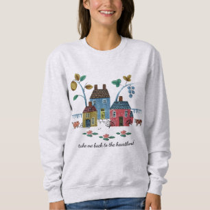 Heartland Cosy Americana Vintage Country Style Sweatshirt