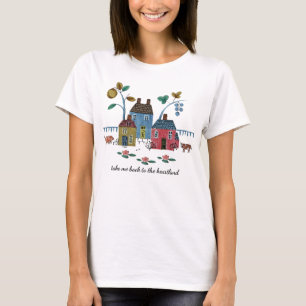 Heartland Cosy Americana Vintage Country Style T-Shirt