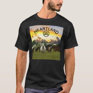 Heartland, Heartland Horse Throw Pillow T-Shirt