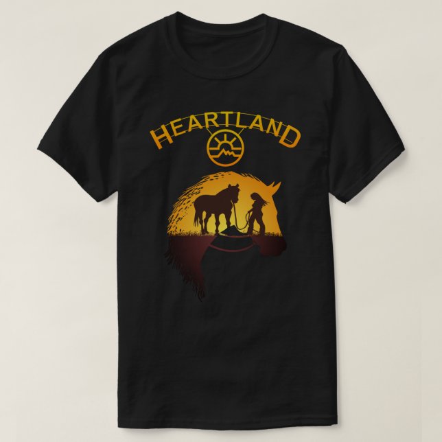 Heartland, Heartland Ranch, Horse Lovers, Horse Ow T-Shirt (Design Front)