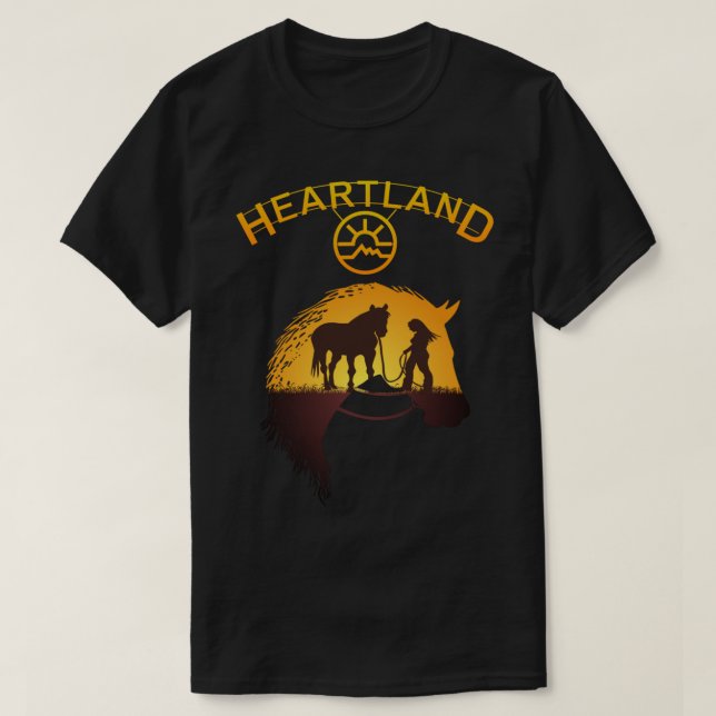 Heartland, Heartland Ranch, Horse Lovers, Horse Ow T-Shirt (Design Front)