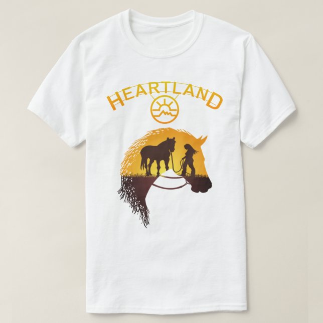 Heartland, Heartland Ranch, Horse Lovers, Horse Ow T-Shirt (Design Front)
