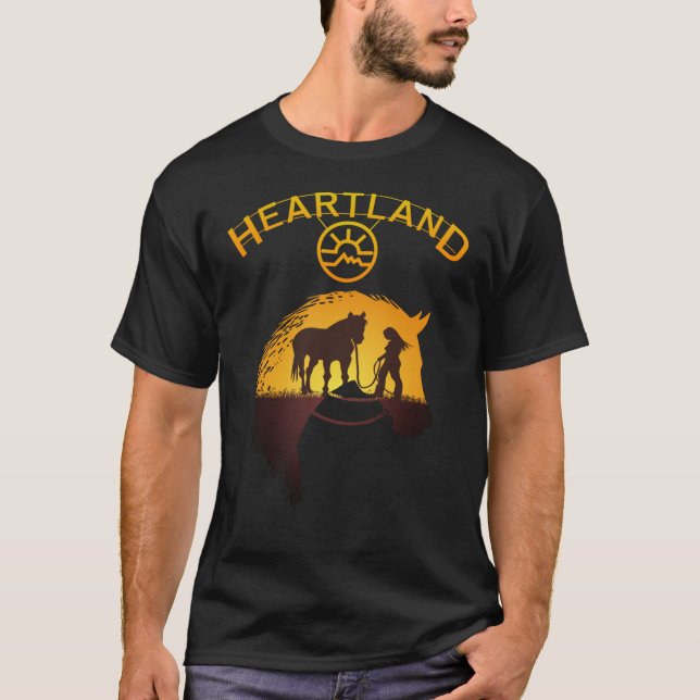 Heartland Heartland Ranch Horse Lovers Horse Owner T-Shirt (Front)