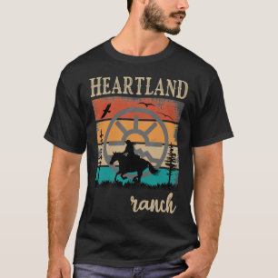 Heartland,Heartland Ranch,sunset heartland,Heartla T-Shirt