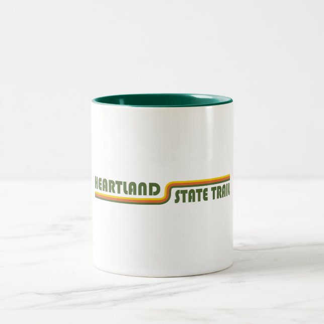 Heartland State Trail Two-Tone Coffee Mug (Center)
