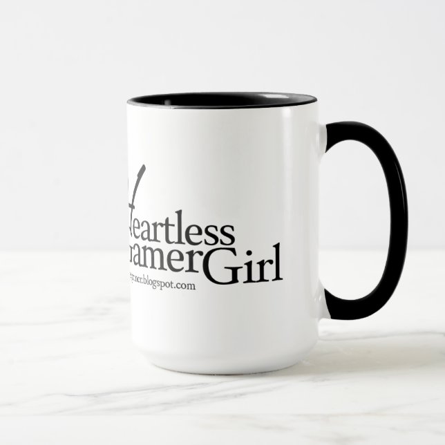 Heartless Gamer Girl Logo Mug (Right)