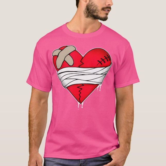 Heartless Shirt Heart Broken Shirt No Love Retro H (Front)
