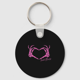 Heartless Skeleton Hands Classic Key Ring
