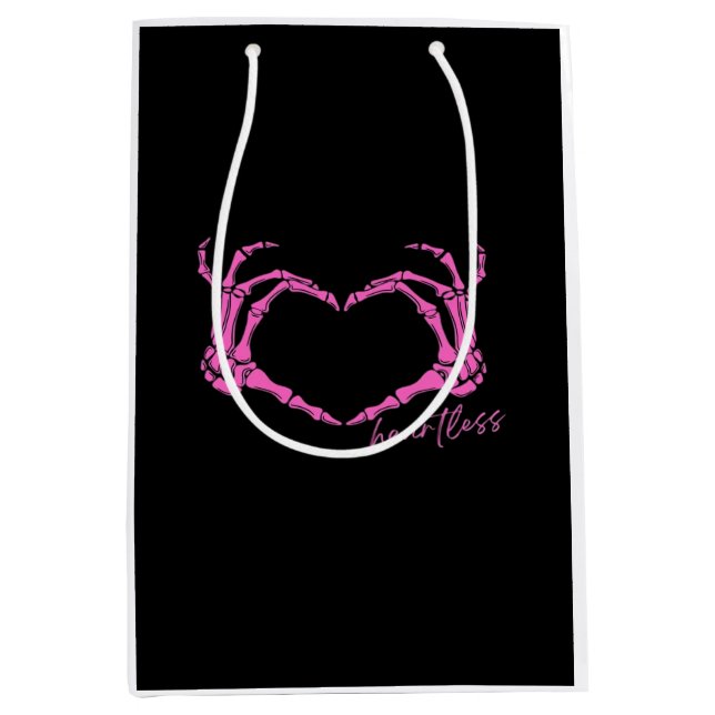 Heartless Skeleton Hands Classic Medium Gift Bag (Front)