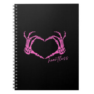 Heartless Skeleton Hands Classic Notebook