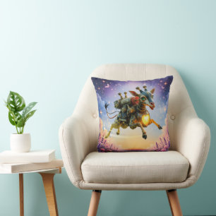 Heartlight Voyager of the Moonlit Skies. Cushion