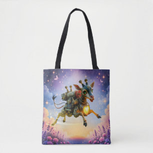 Heartlight Voyager of the Moonlit Skies. Tote Bag