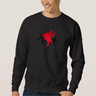 Heartline Sport Judo Martial Heart Life Line 1 Sweatshirt