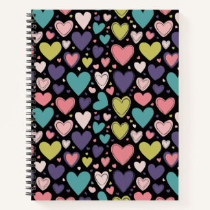 "Heartquake: Chromatic Pulse Party" Notebook