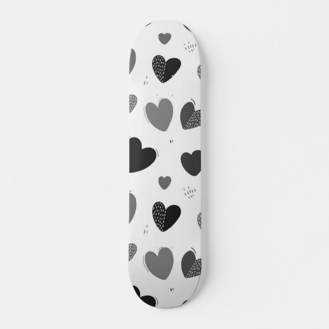 Hearts 1 skateboard (Front)