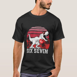 Hearts 67 Valentine’s Day 67 Meme Six Seven 6 7 T- T-Shirt