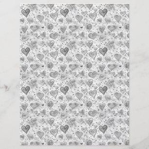 Hearts 9 grey