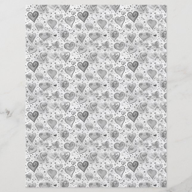 Hearts 9 grey (Back)