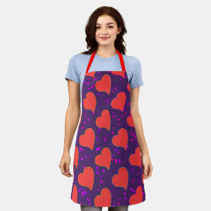 Hearts Abound  Apron