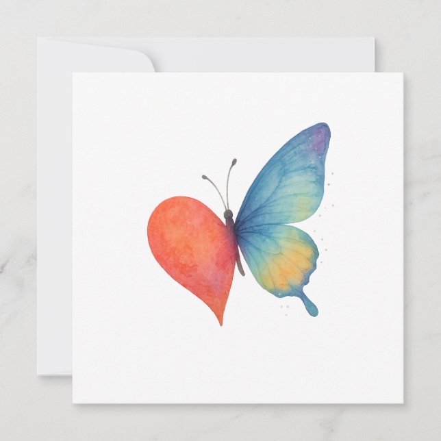 Heart's aflutter  save the date (Front)