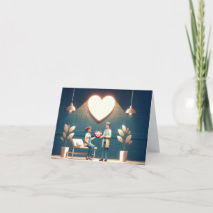 Hearts Alight Card