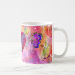 Hearts and Butterflies Mug