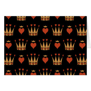 Hearts and Crowns Motif
