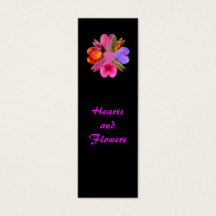 Hearts and Flowers, Bookmark