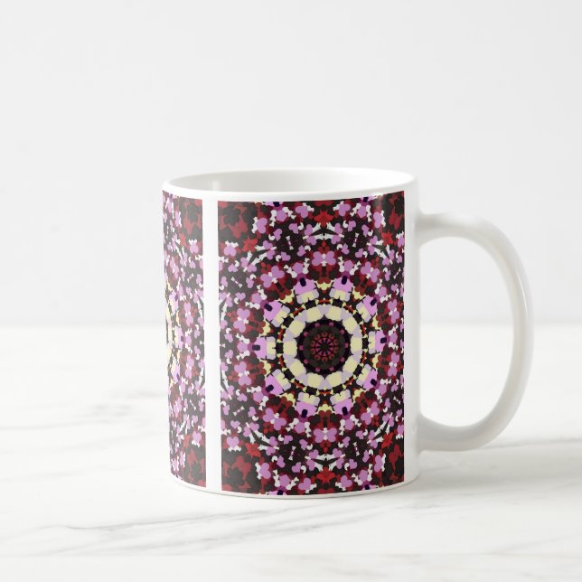HEARTS AND FLOWERS COFFEE MUG (Right)