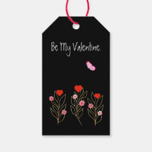 Hearts And Flowers Gift Tags