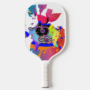 Hearts And Flowers Pickleball Paddle