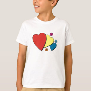 Hearts and Flowers- T-Shirt