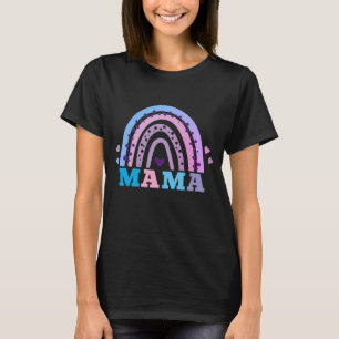 Hearts and Rainbow MAMA T-Shirt