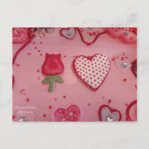 Hearts and Roses Sugar Cookies from Gourmet Treats