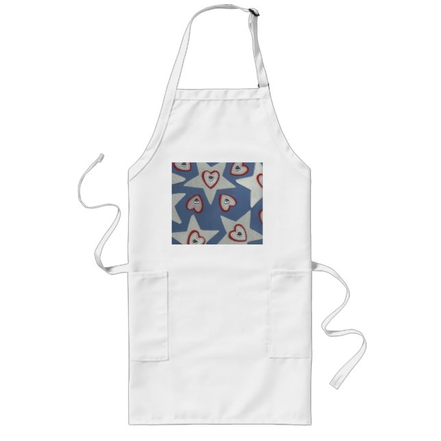 Hearts and Stars Apron (Front)